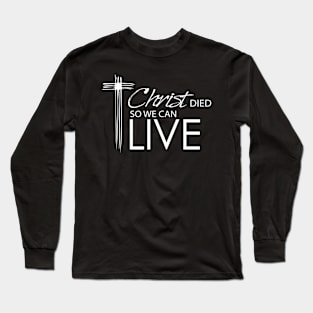 Christian Religious Quote Shirts Long Sleeve T-Shirt